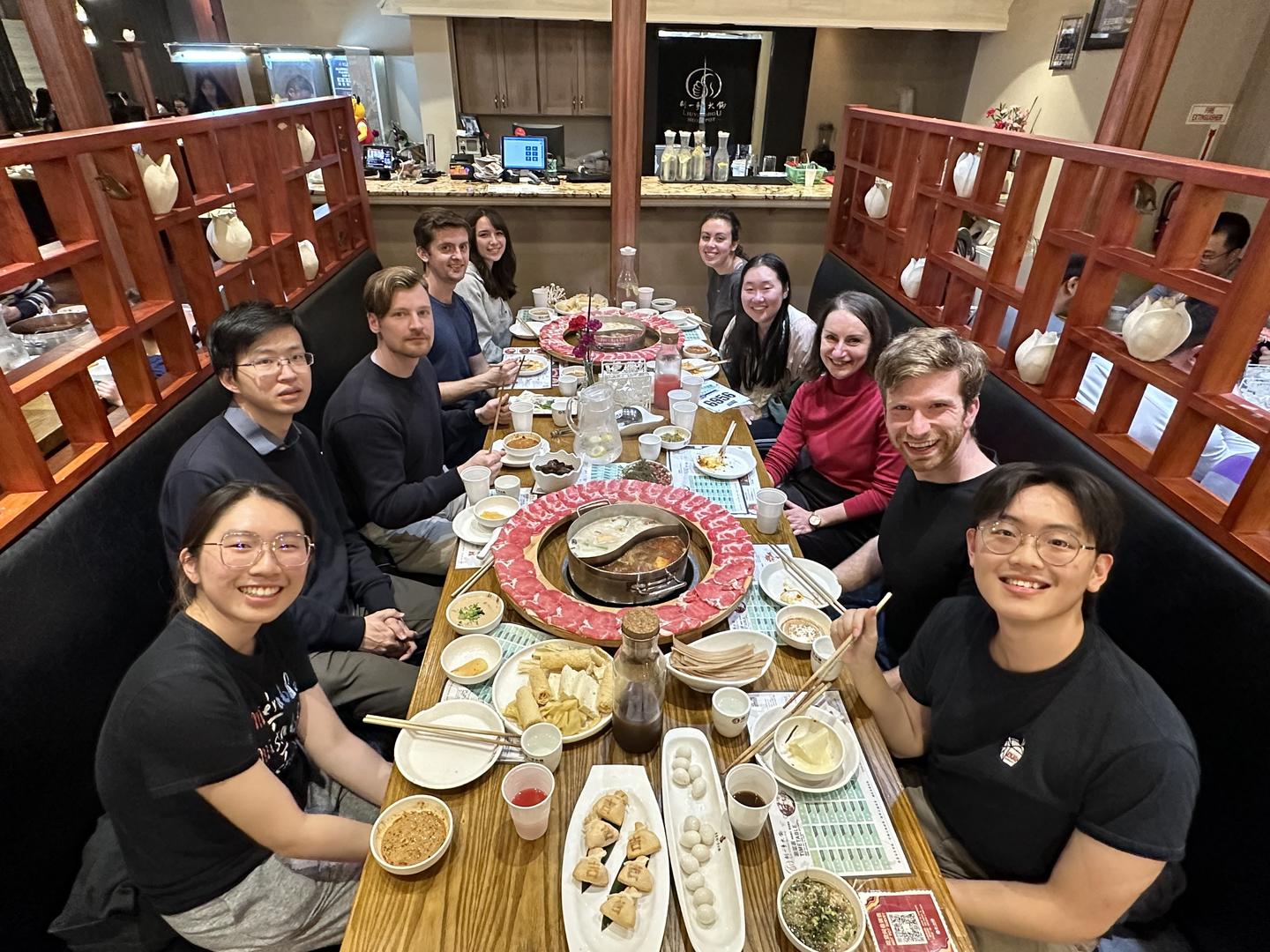 Lab gathering